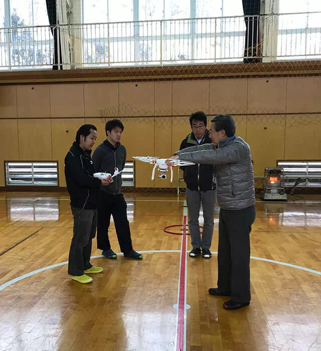 ドローン屋内練習