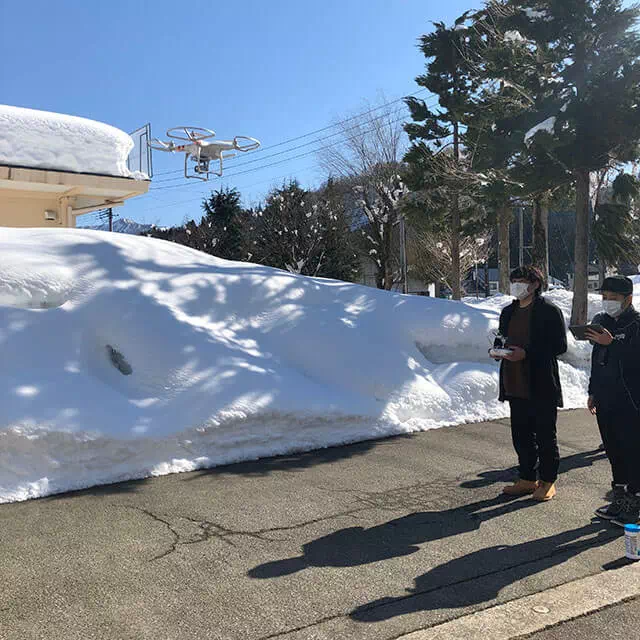 新潟湯沢校　屋外飛行訓練